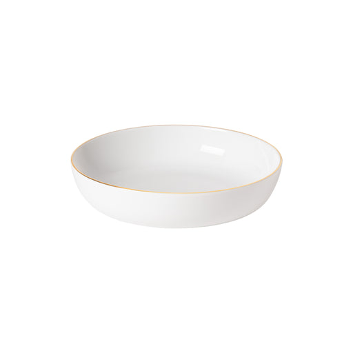 Costa Nova - Resonance Porcelain Gold Rim Soup/Pasta Bowl