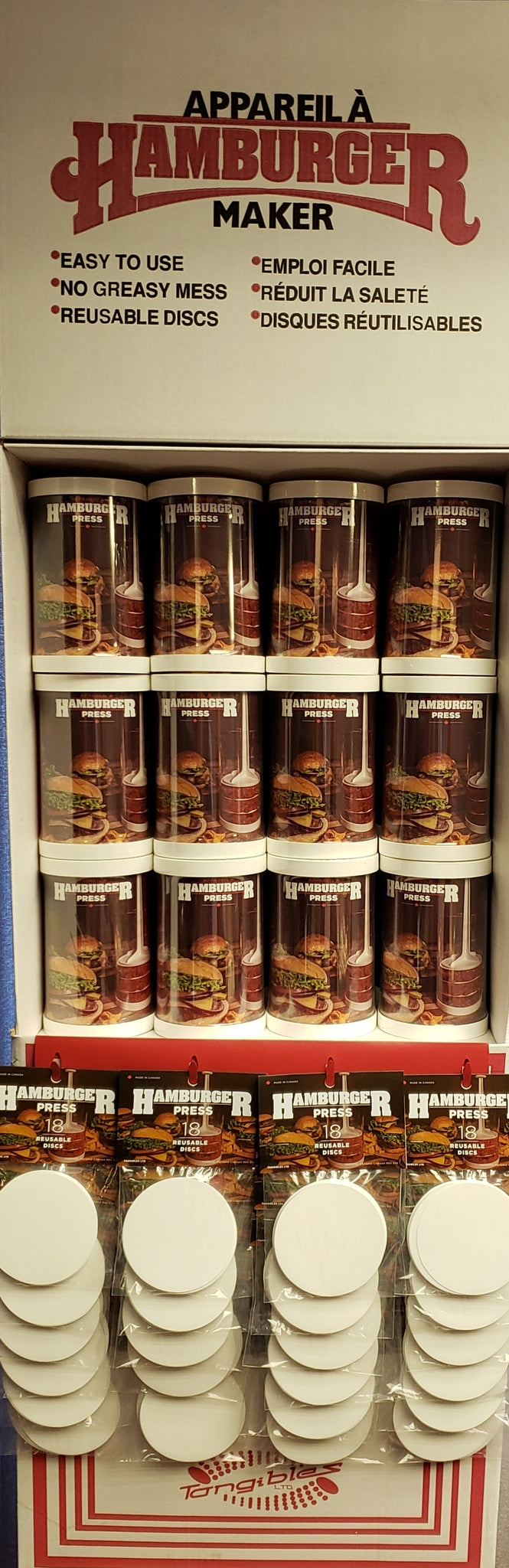 Classic Chef - HAMBURGER PRESS DISPLAY