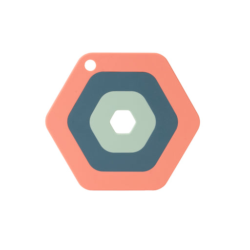 Captivate - Fusion Twist Nesting Trivet Set Multi