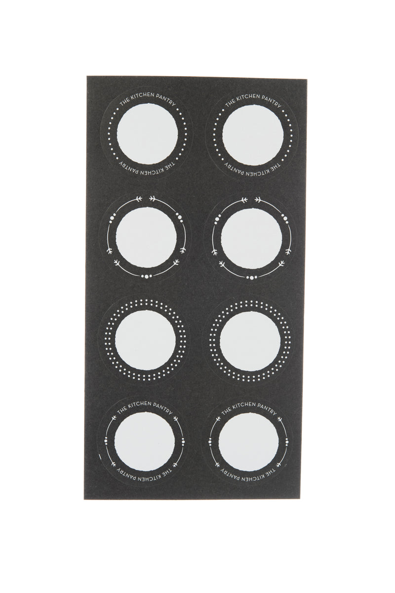 Captivate - Kitchen Pantry Label Set Spice Jar 24pc