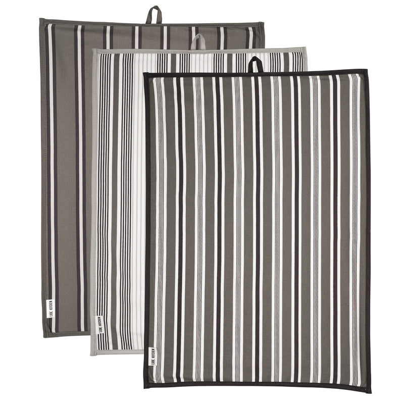 Captivate - Luxe Striped Tea Towel set/3