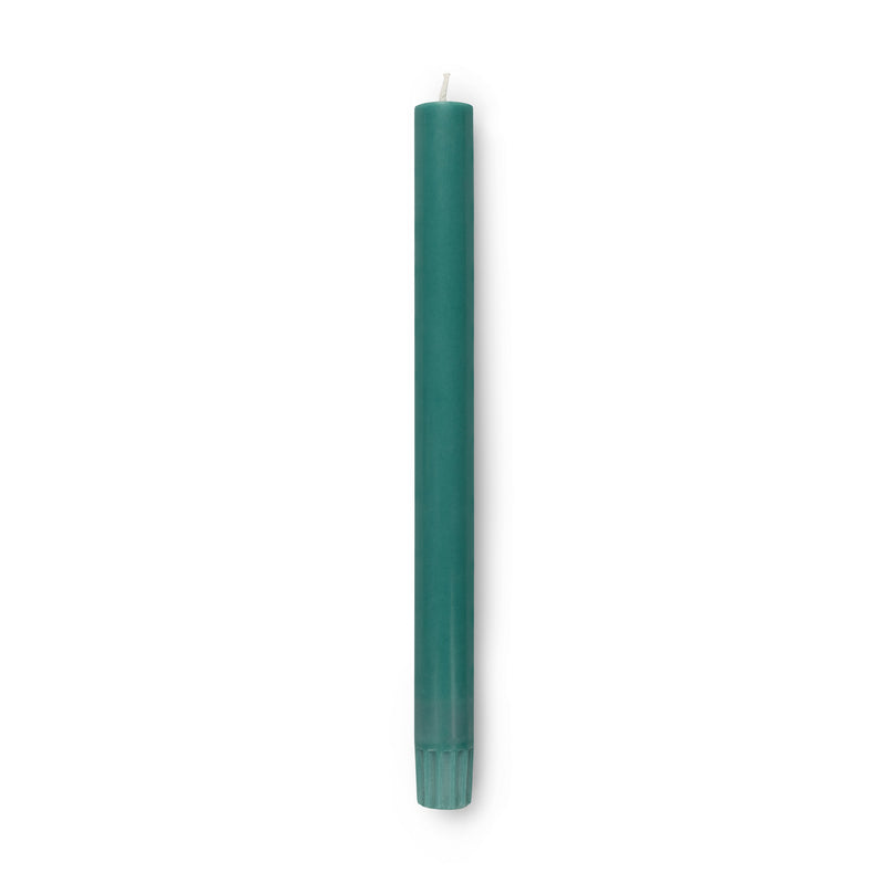 British Colour Standard - Solid Dinner Candle Beryl Green