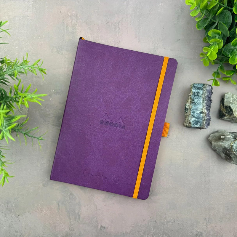 Clairefontaine - Softcover Goalbook Dot -Purple- A5. 240 pages (5.8x8.3in)