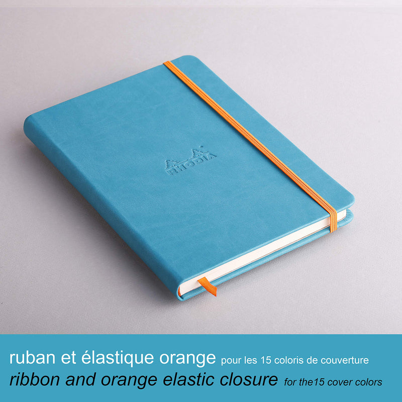 Clairefontaine - Hardcover notebook Lined A5 Turquoise 192 pages (5.8x8.3in)