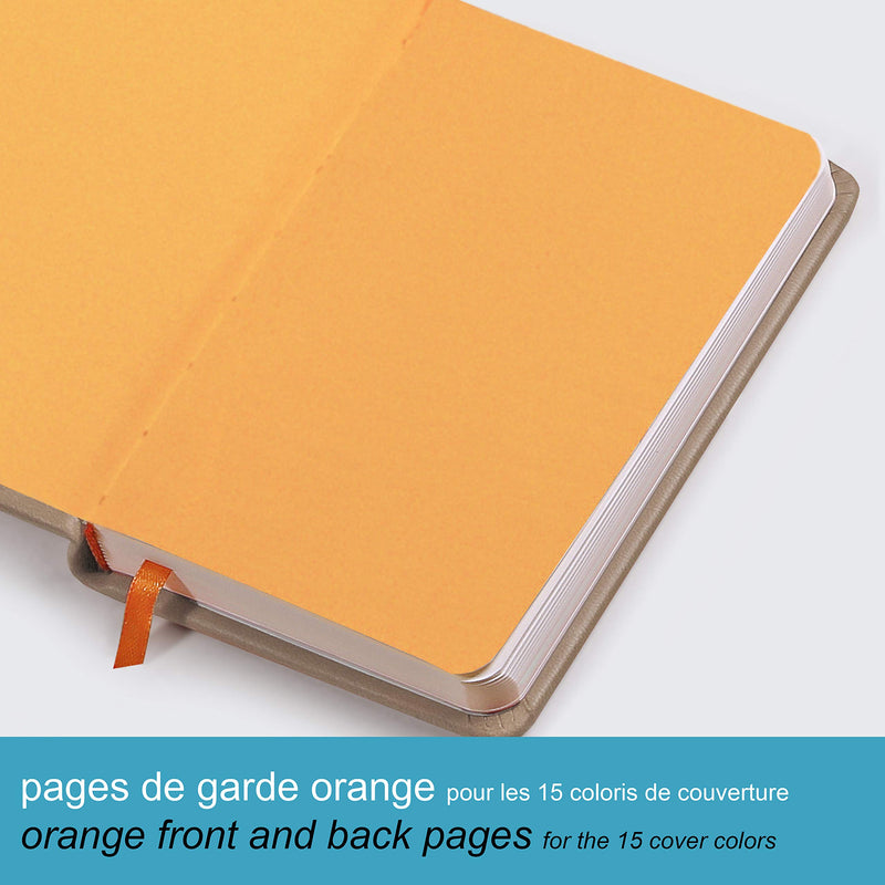 Clairefontaine - Hardcover notebook Lined A5 Turquoise 192 pages (5.8x8.3in)