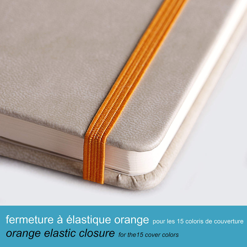 Clairefontaine - Hardcover notebook Lined A5 Turquoise 192 pages (5.8x8.3in)