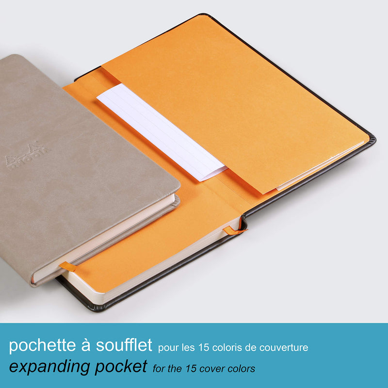 Clairefontaine - Hardcover notebook Lined A5 Turquoise 192 pages (5.8x8.3in)
