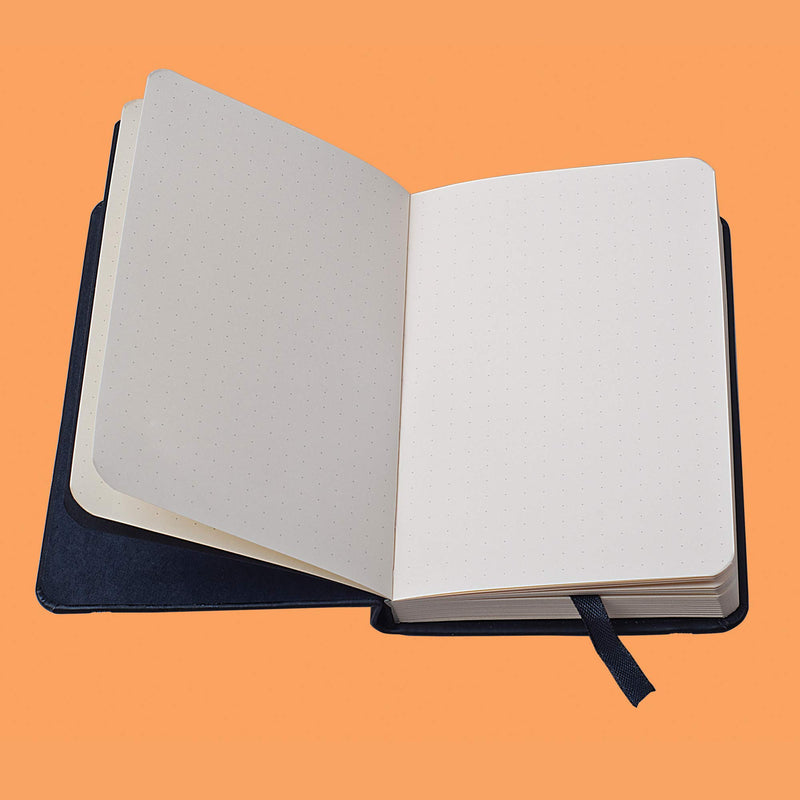 Clairefontaine - Hardcover notebook Dot Black 192 pages (3.5x5.5in)