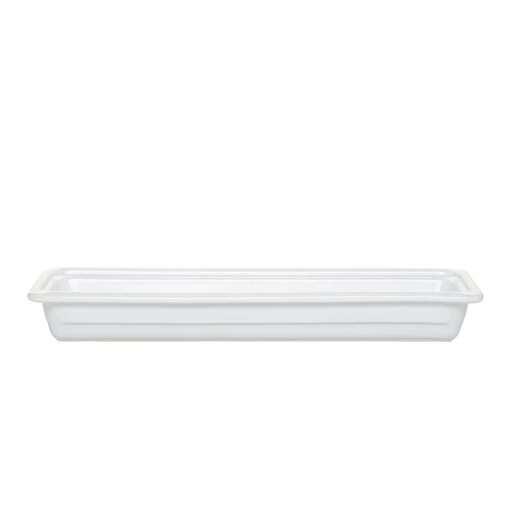 EMILE HENRY - WHITE 2/4 SIZE DISH 3.1l