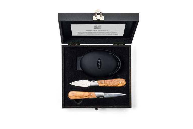 STYLE DE VIE - LAGUIOLE Luxury Line-Oyster Gift St  Oyster knives(2),w/Ha