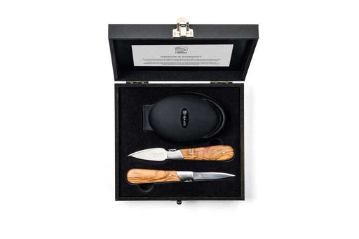 STYLE DE VIE - LAGUIOLE Luxury Line-Oyster Gift St  Oyster knives(2),w/Ha