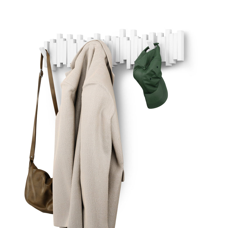 UMBRA - Sticks 8 Wall Hook _ White
