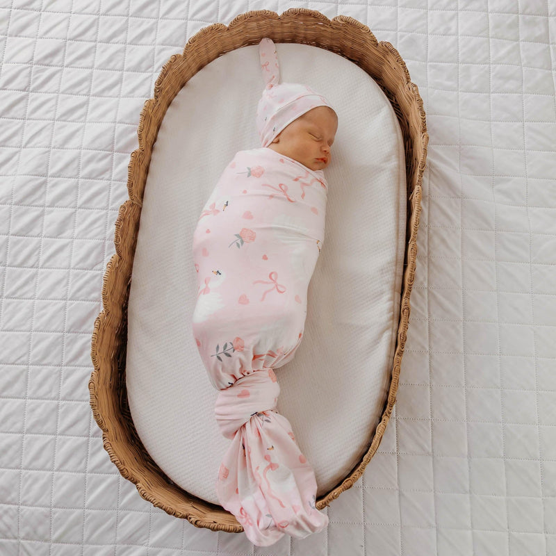 Copper Pearl - Adelia Swaddle Blanket