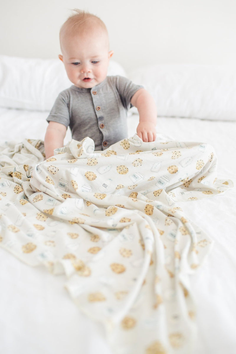 Copper Pearl - Chip Swaddle Blanket