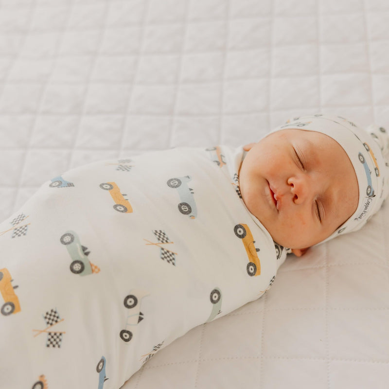 Copper Pearl - Speedster Swaddle Blanket