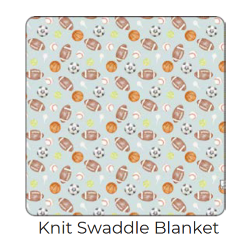Copper Pearl - Sports Medly Swaddle Blanket