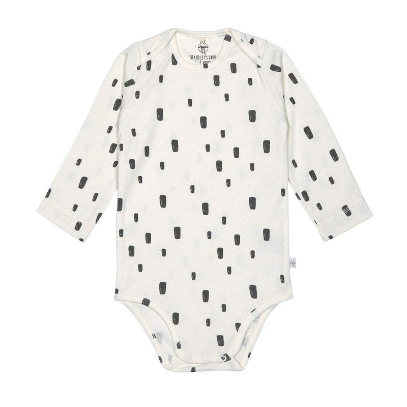 Lassig - 4kids - Long Sleeve Body Wrap GOTS - Cozy Colors Wear - Bricks milky | 3 - 6 months