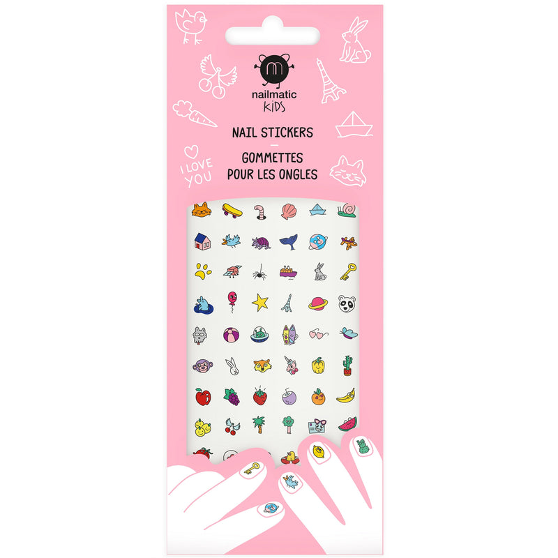 Nailmatic - Kids - Stickers for kids - Happy Nails0