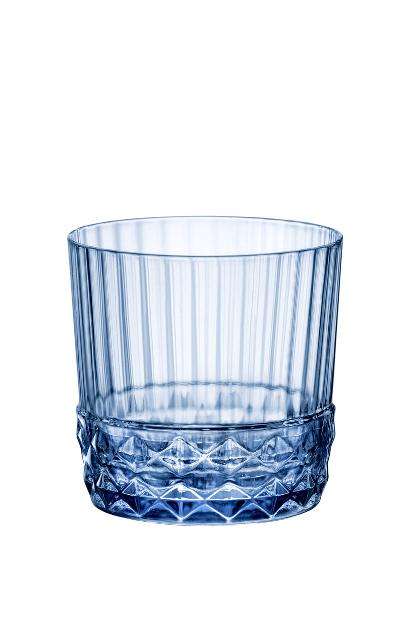 Bormioli Rocco - America '20s Rocks Sapphire Blue x6