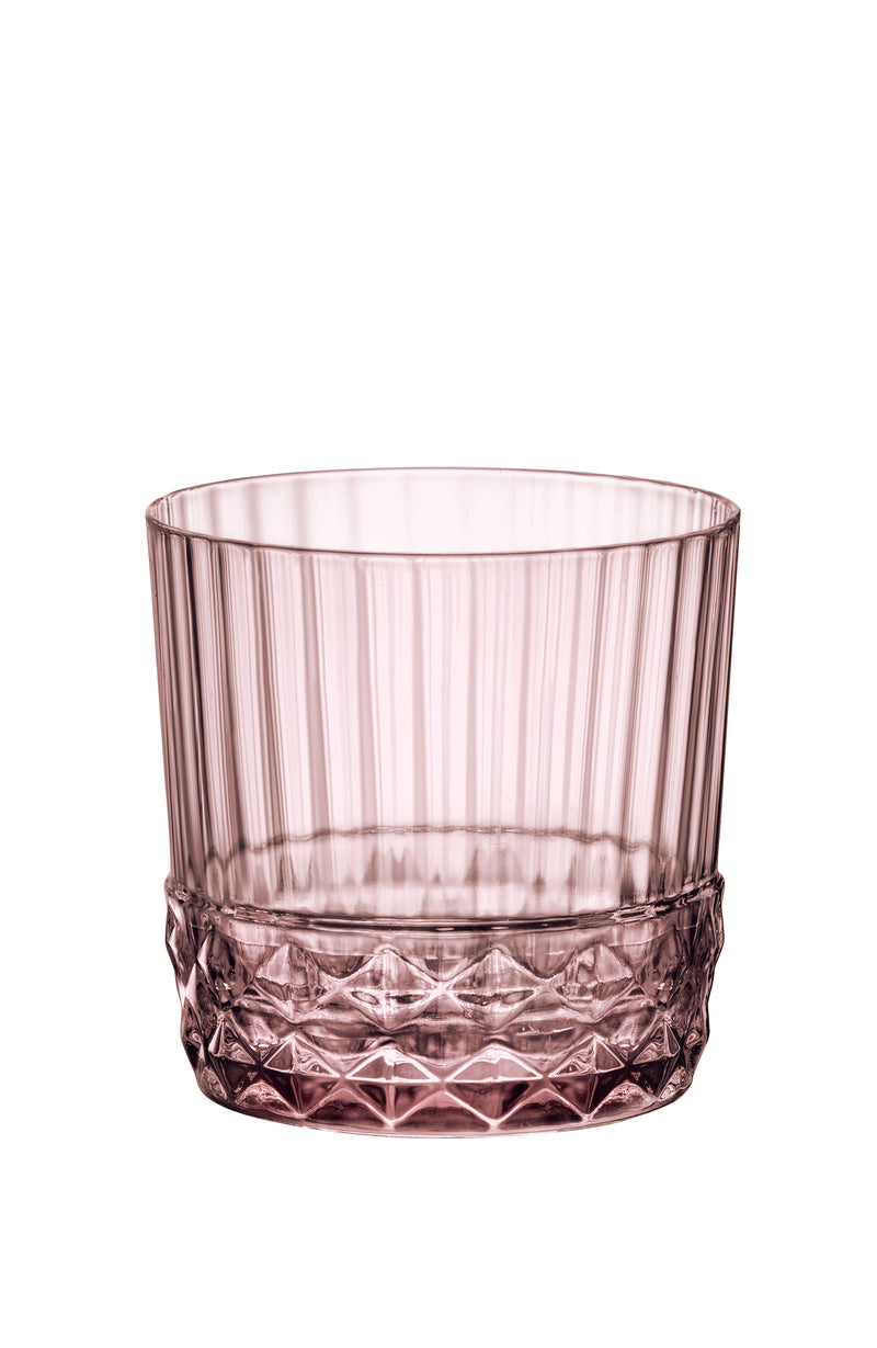 Bormioli Rocco - America '20s Rocks Lilac Rose x6