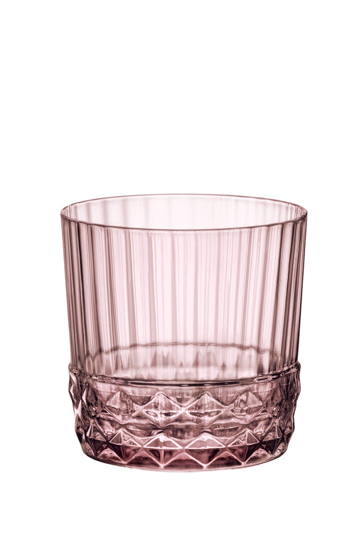 Bormioli Rocco - America '20s Rocks Lilac Rose x6