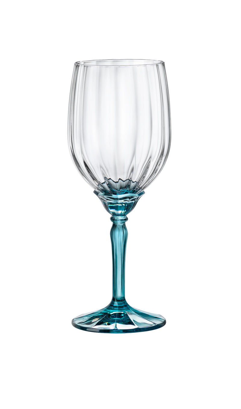 Bormioli Rocco - Florian Lucent Blue White Wine x4
