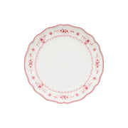 Costa Nova - Vila White-Red Dinner Plate
