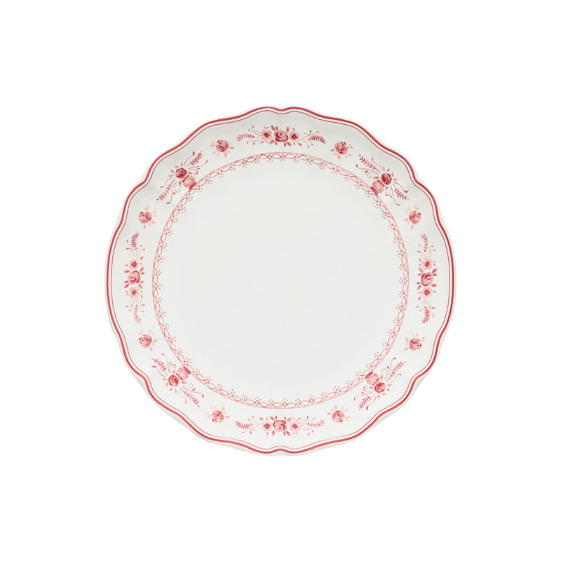 Costa Nova - Vila White-Red Dinner Plate