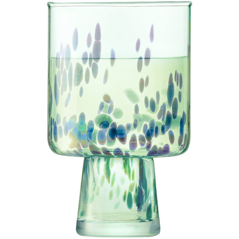 LSA - Sea Glass Wine Glass 300ml Ocean Blues x 2