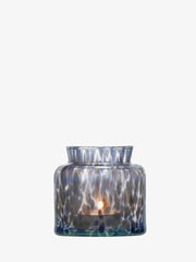 LSA - Sea Glass - Tealight Holder / Vase | H8 cm - Ocean Blues - product view