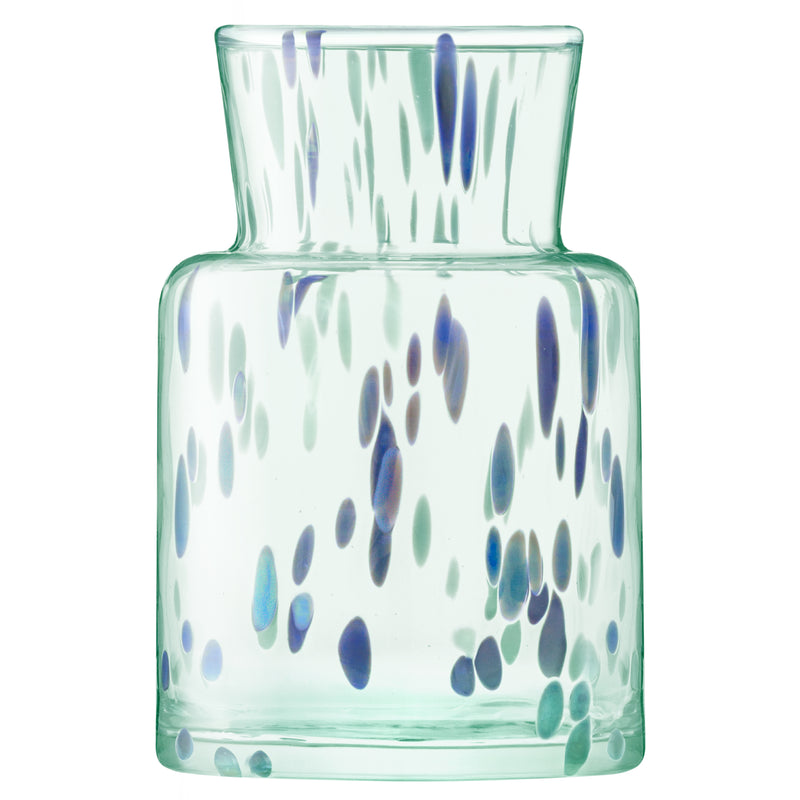 LSA - Sea Glass Bud Vase H12cm Ocean Blues