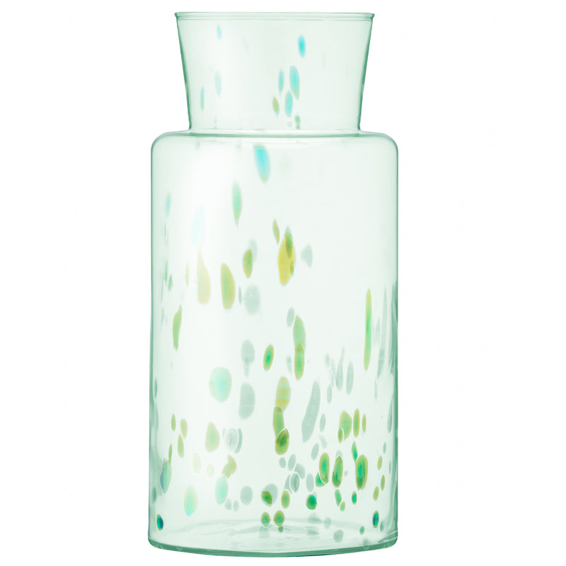 LSA - Sea Glass Vase H32.5cm Sea Greens