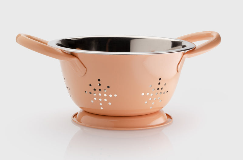 Taylor's Eye Witness - Mini Colander S/S 15 x 8.6cm  Terracotta Clay