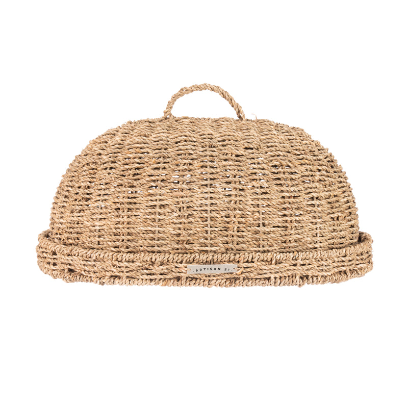 Captivate Brands - Artisan Street Seagrass Food Cover & Tray