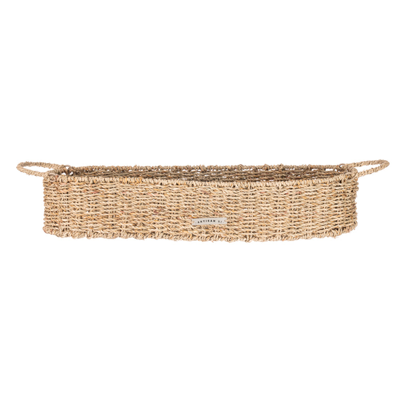 Captivate Brands - Artisan Street Seagrass Long Basket