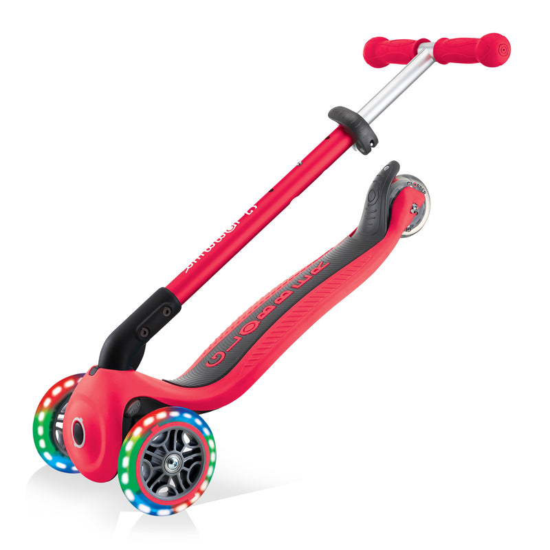 Globber - Primo Foldable With Lights | Red