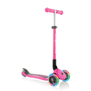 Globber - Primo Foldable With Lights | Deep Pink