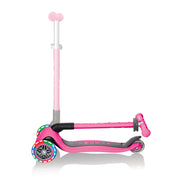 Globber - Primo Foldable With Lights | Deep Pink