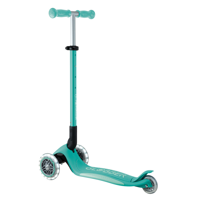 Globber - Primo Foldable Plus Lights | Dark Mint / Mint