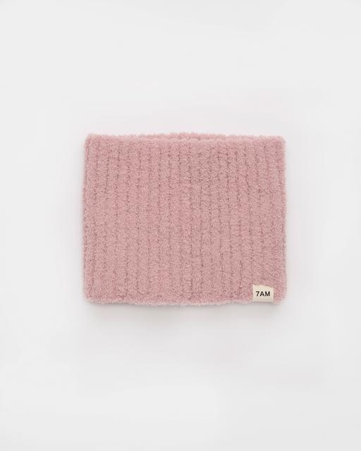 7AM - Ribbed Neck Gaiter - Ash Rose - 2-4T