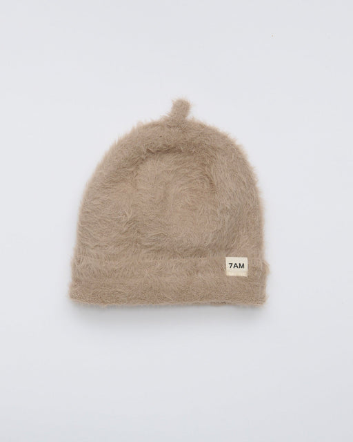 7AM - Furry Beanie - Tuscan - 6-18M