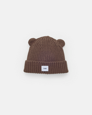 7AM - Chunky Bear Beanie - Brown - Kids