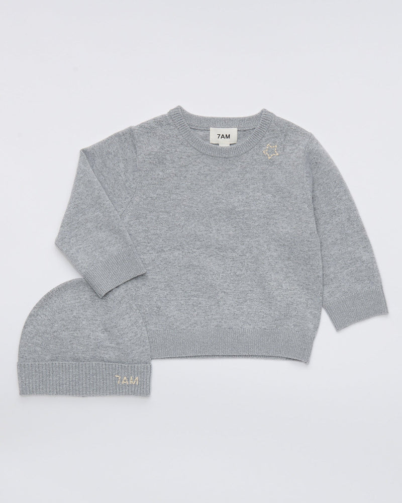 7AM - Crewneck Sweater - Harbor - 12-24M