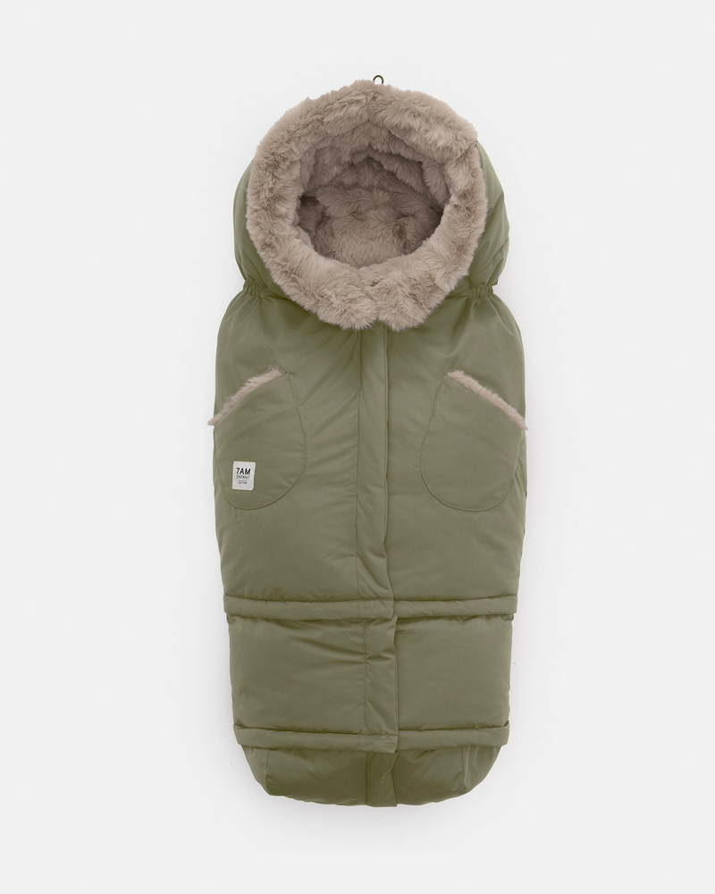 7AM - Blanket 212 Evolution - Woodland Greige Fur - 6M-4T
