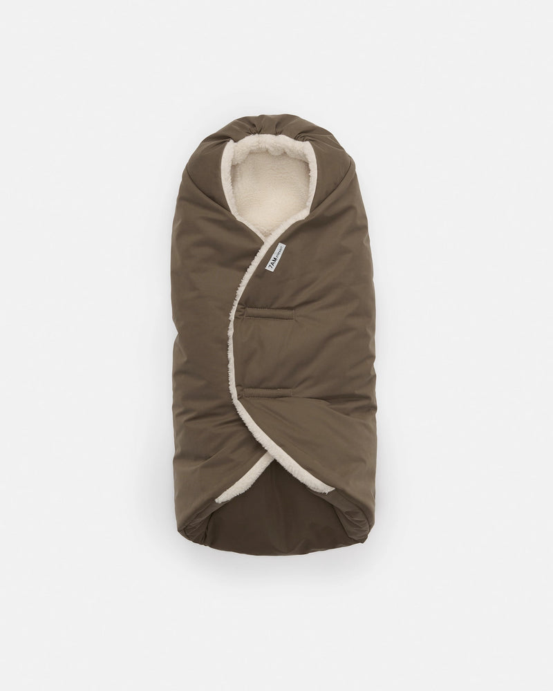 7AM - Nido Helsinki - Moss Brown Greige Fur - 0-6M