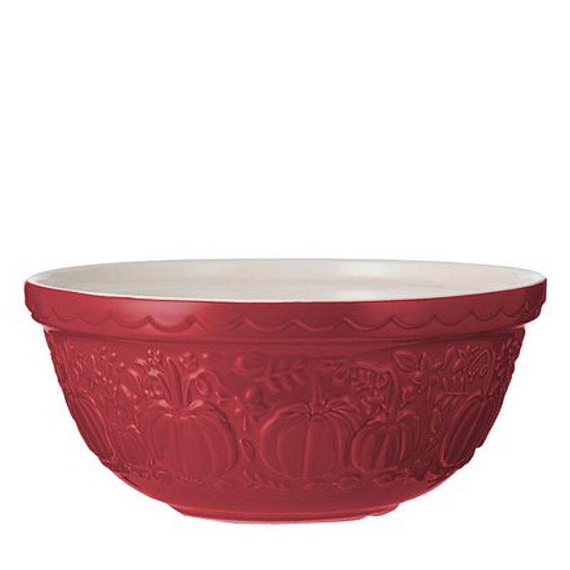 MASON CASH - PUMPKIN BOWL 11" | Red