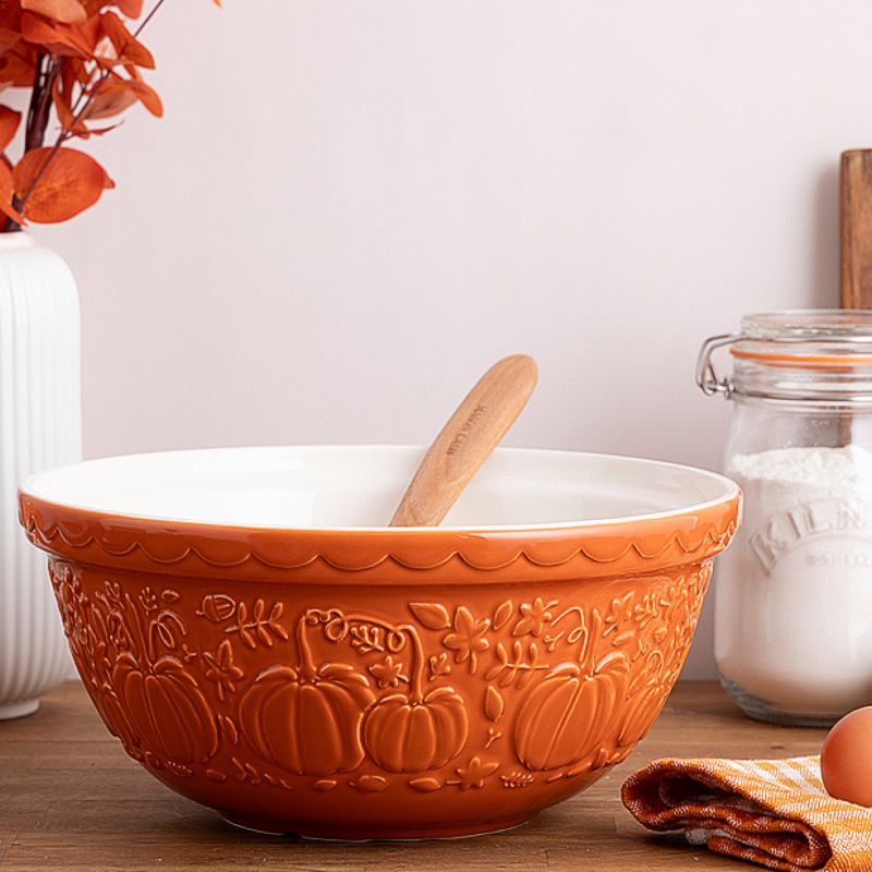 MASON CASH - PUMPKIN BOWL 11.75 | Orange