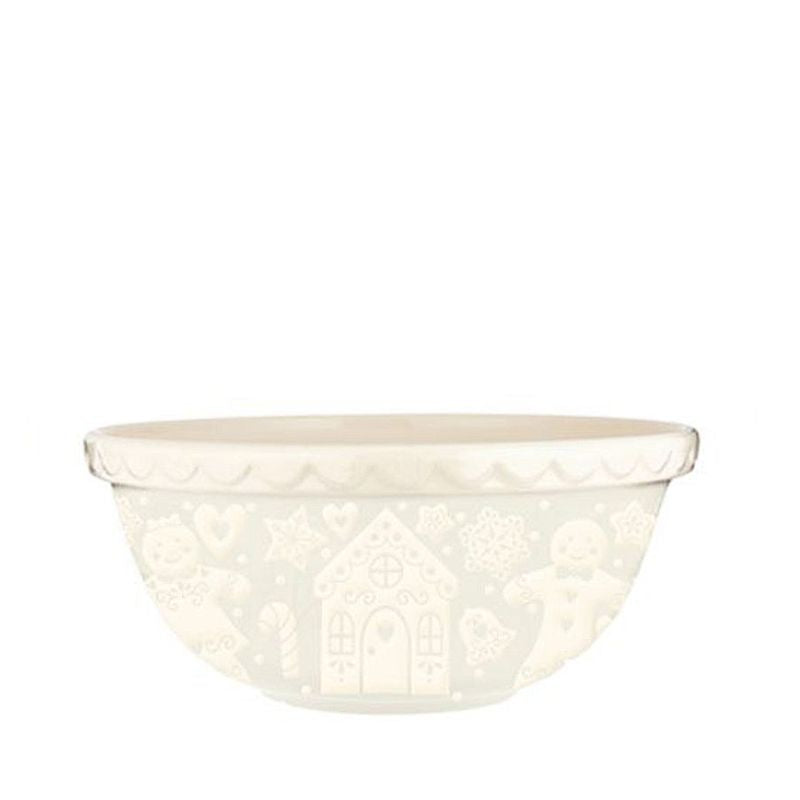 MASON CASH - GINGERBREAD BOWL 11" | Cream