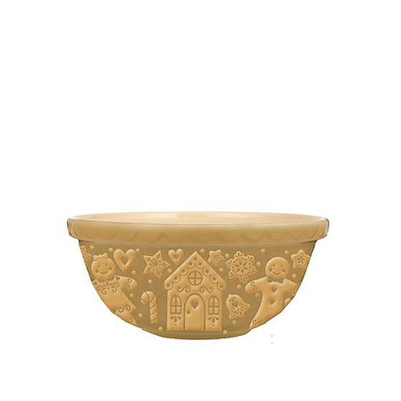 MASON CASH - GINGERBREAD BOWL 9.75" | Beige