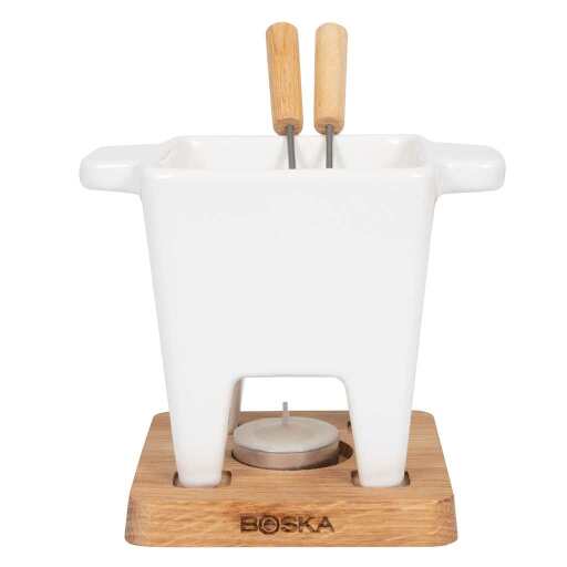 Boska - Fondue, Tapas Fondue Bianco, 5.5x5.5x5.5" / 13.9x13.9x14cm